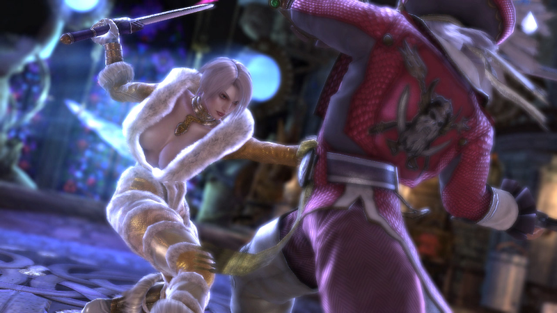 Illustration for article titled Style Alert: Bayonetta's Costume Designer Made These Fetching Soulcalibur V Looks